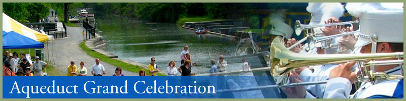 Aqueduct grand celebration banner
